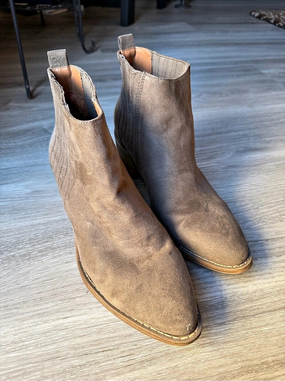 Brown Ankle Boots Like New